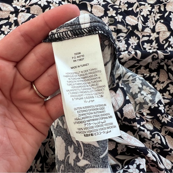 NWT Boden button front midi tea‎ dress - Picture 8 of 9